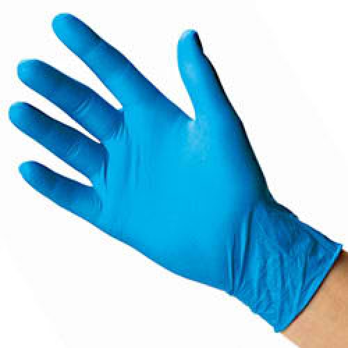 Vinyl Gloves Blue