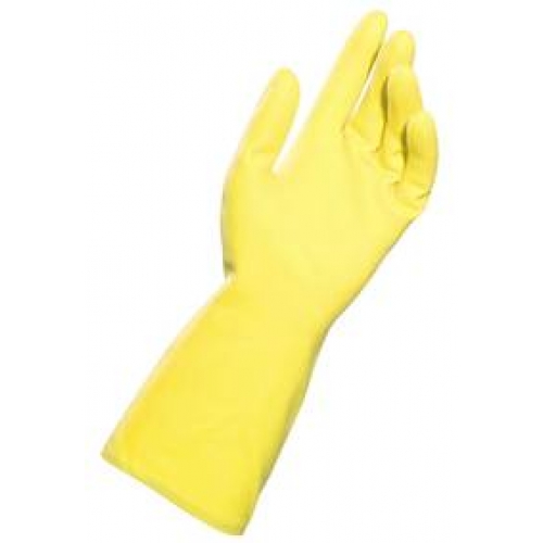 Primeco Rubber Kitchen Gloves Yellow