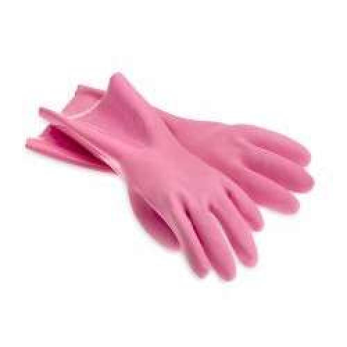 Primeco Rubber Kitchen Gloves Red