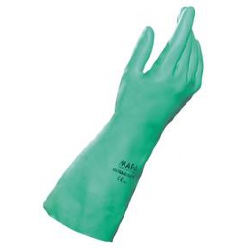 Primeco Rubber Kitchen Gloves Green