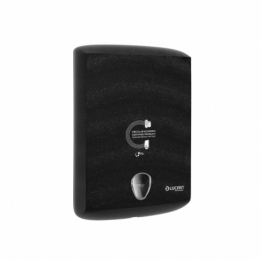 EcoNatural fold handtowels Dispenser - Black