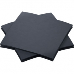 Black Coctail Napkin