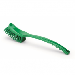 IGE Long Handle Brush Green Tough Bristle