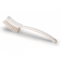 IGE Long Handle Brush White Tough Bristle